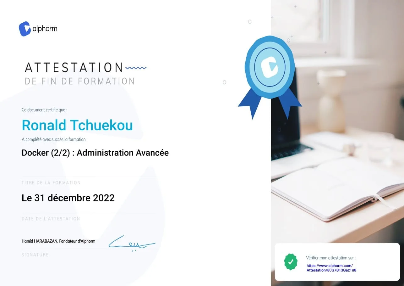 Docker training, installation and administration